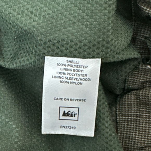 REI Men’s rain shell jacket size L - Picture 4 of 13